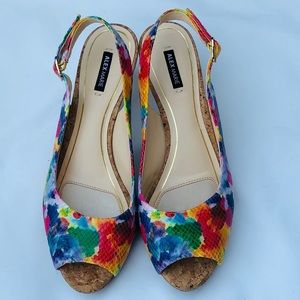 Alex Marie Open Toe Slingback Sandals size 8.5M